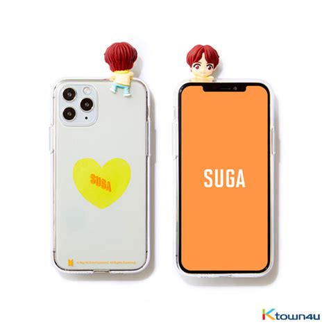 Flash Sale [BTS Cell Phone Case] BTS Character Figure Jelly Samsung Galaxy, iPhone case Ballon (11 pro, Jimin)