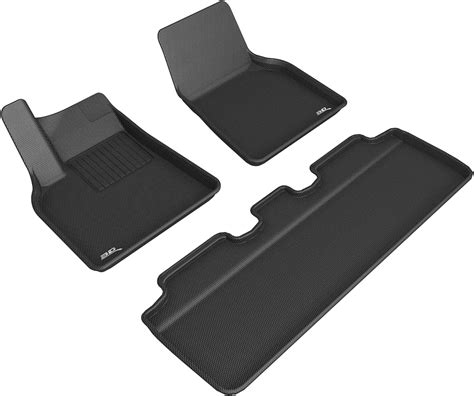 3D MAXpider Complete Set Custom Fit All-Weather Floor Mat for Select Volkswagen Beetle Models - Kagu Rubber (Gray)
