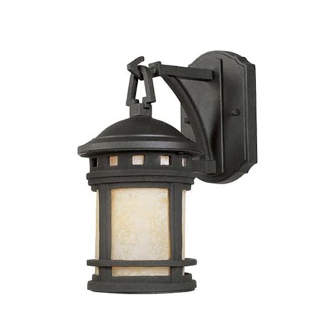 Designers Fountain 2370-AM-ORB Sedona Outdoor Wall Lantern Sconce, Oil-Rubbed Bronze