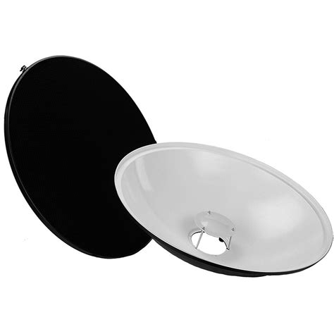 Product Deal Fotodiox Pro Beauty Dish 28" with Honeycomb Grid and Speedring for Broncolor (impact) & Visatec Strobe Light