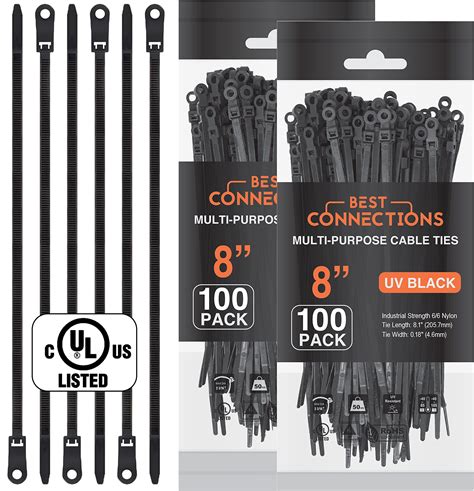 Get Discount Offer Install Bay BMCT11 Black Mount Cable Tie 11-Inch, 50-Pound (100-Pack)