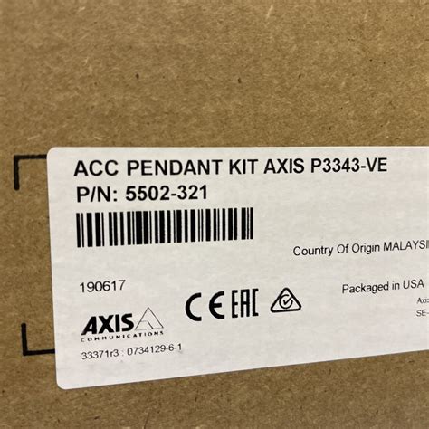 Top Brands P33-VE Series Pendant Kit