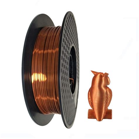 Buy 1 get 1 Silk Copper PLA Filament 1.75 mm 500g 3D Printer Filament Shiny Metallic Copper 3D Printing PLA Material 0.5KG CC3D
